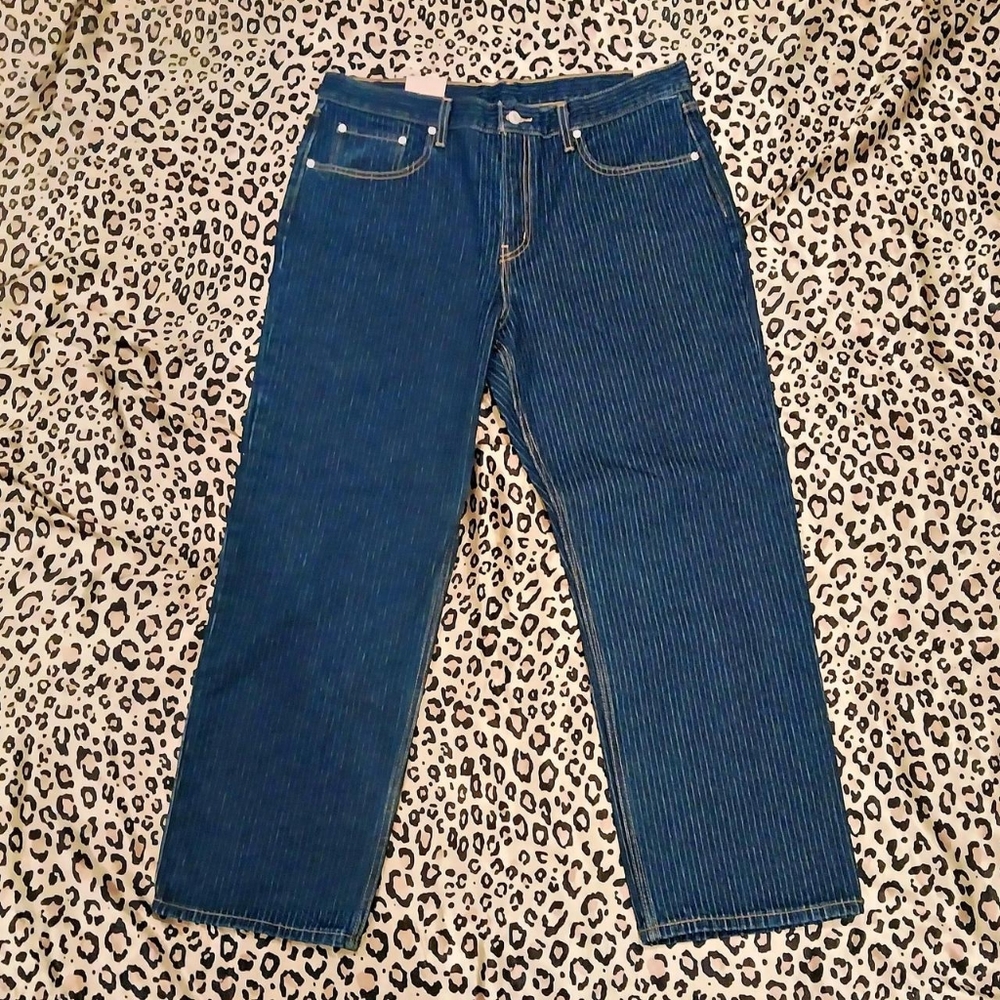 Levi's Low Pro Pinstripe Jeans